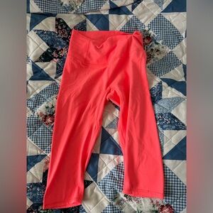 FP movement Coral Athletic capri Leggings size S nwot